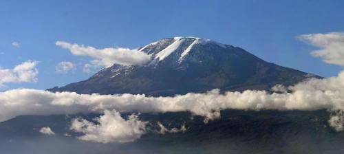 Mount Kilimanjaro View From Moshi Town 